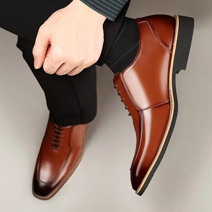 Cambridge Genuine Leather Dress Shoes