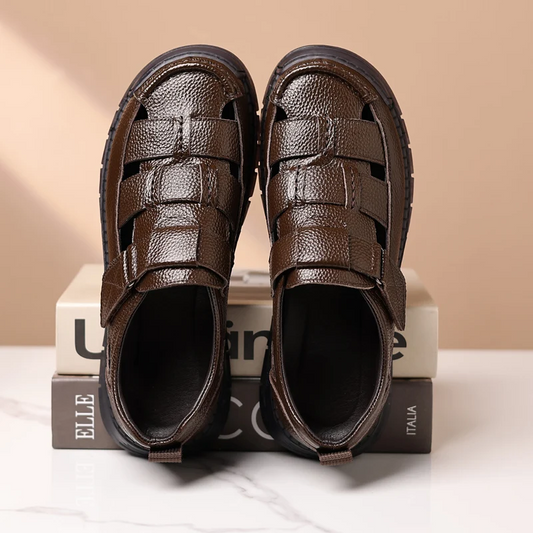 ELLE Leather Sandals